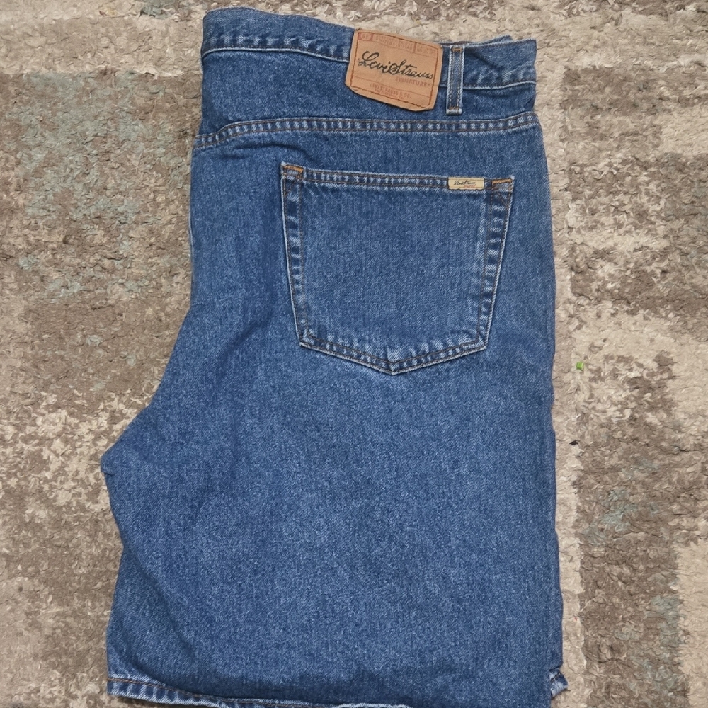 Levi's Blue Relaxed Jeans Classic Denim